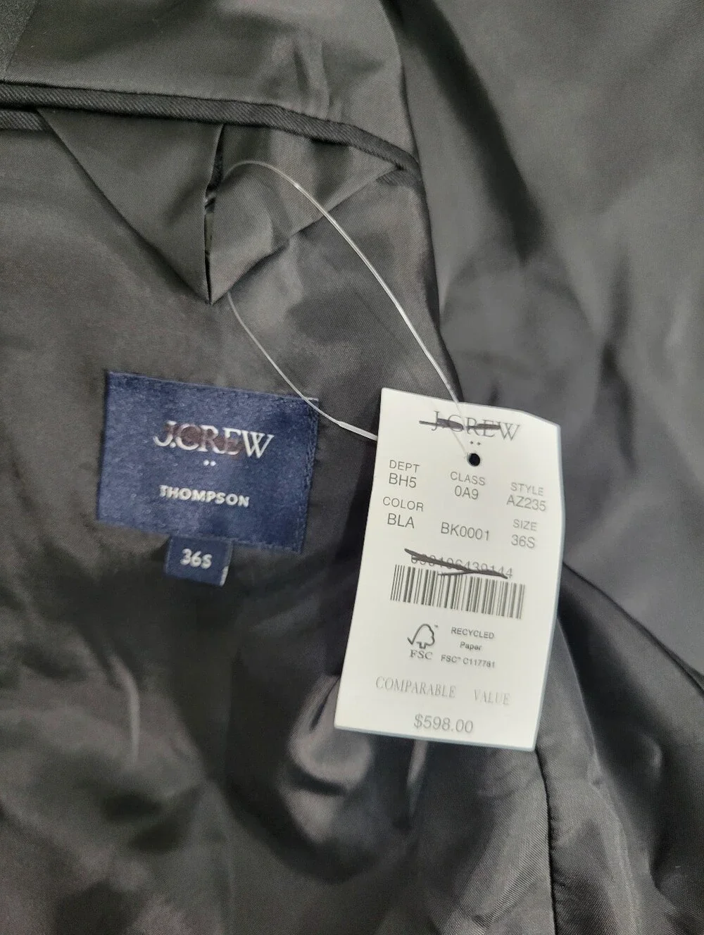 J. Crew Factory slim fit